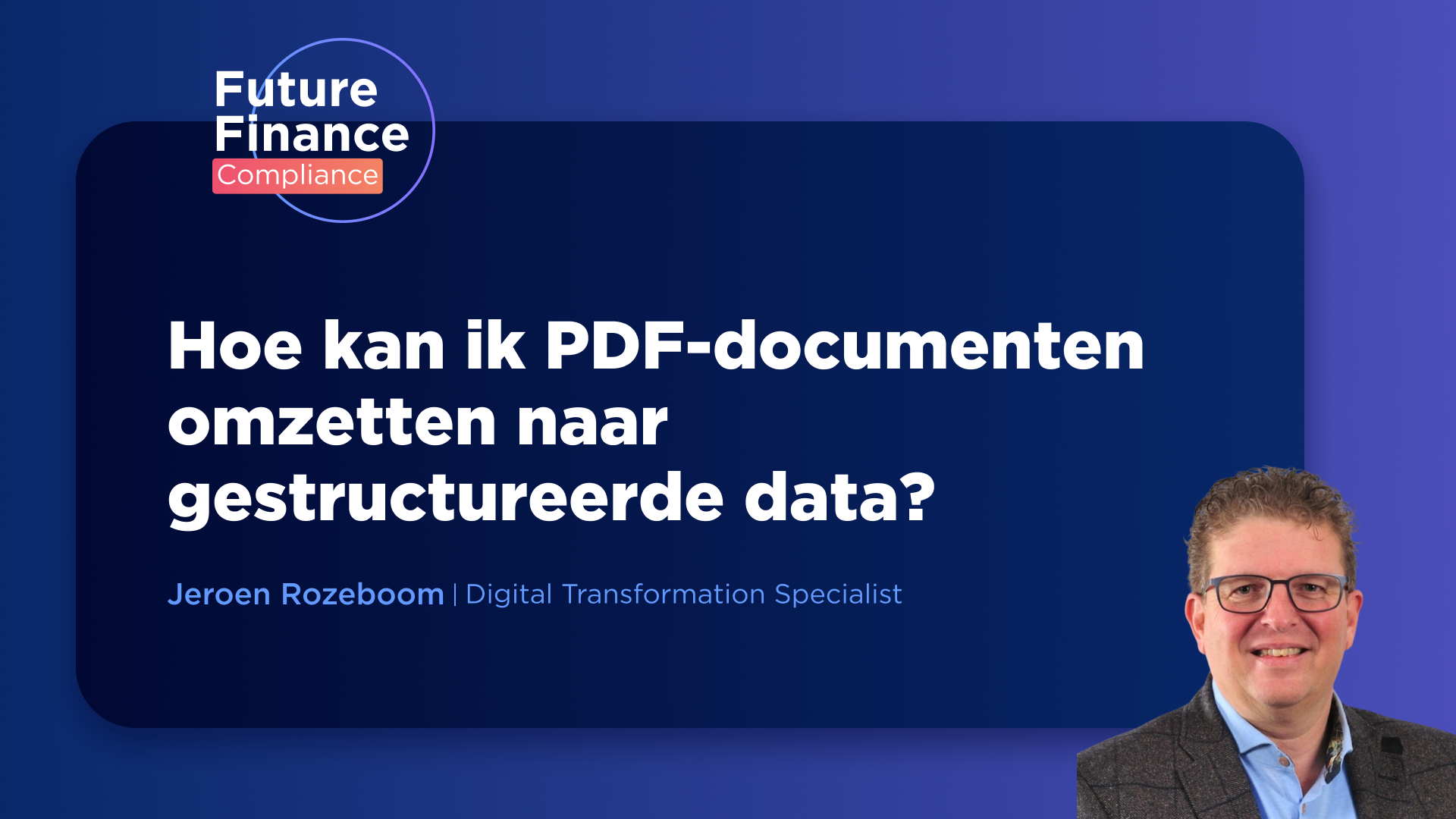 Gestructureerde data: De oplossing voor jouw pdf hoofdpijn